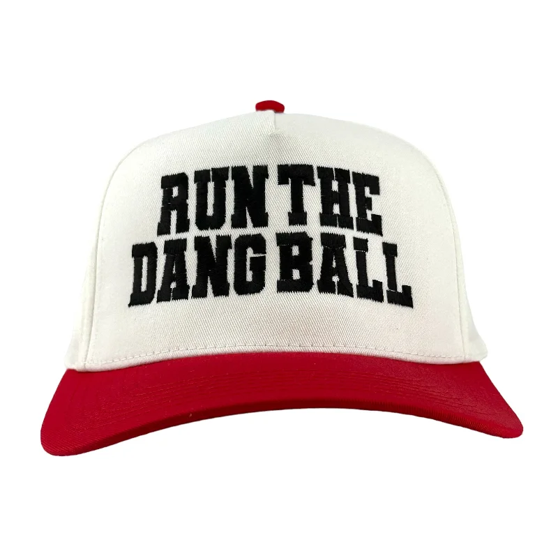 Beanies & headbands for top quality-RUN THE DANG BALL SNAPBACK CAP HAT Custom Embroidery