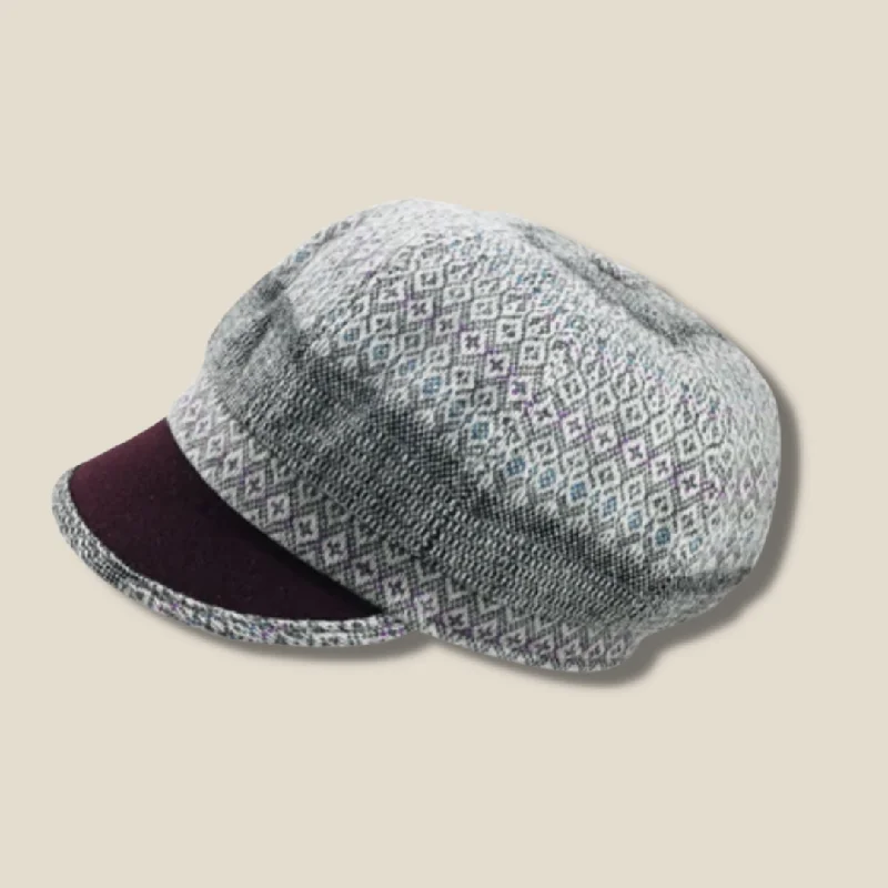 Womens Hats for snowy ridges-JODI - KNIT ABSTRACT WOMEN'S - SAVE