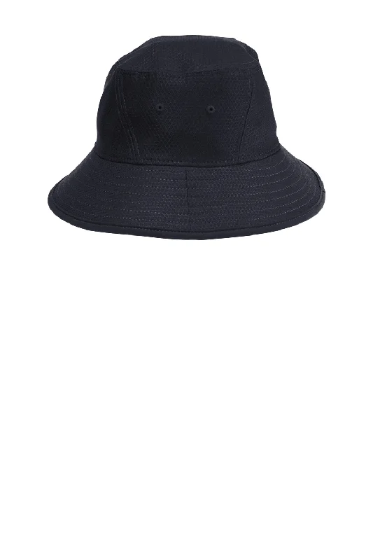 Bucket hats near me-Wool hats in bulk-New Era Mens Hex Era Moisture Wicking Bucket Hat - True Navy Blue