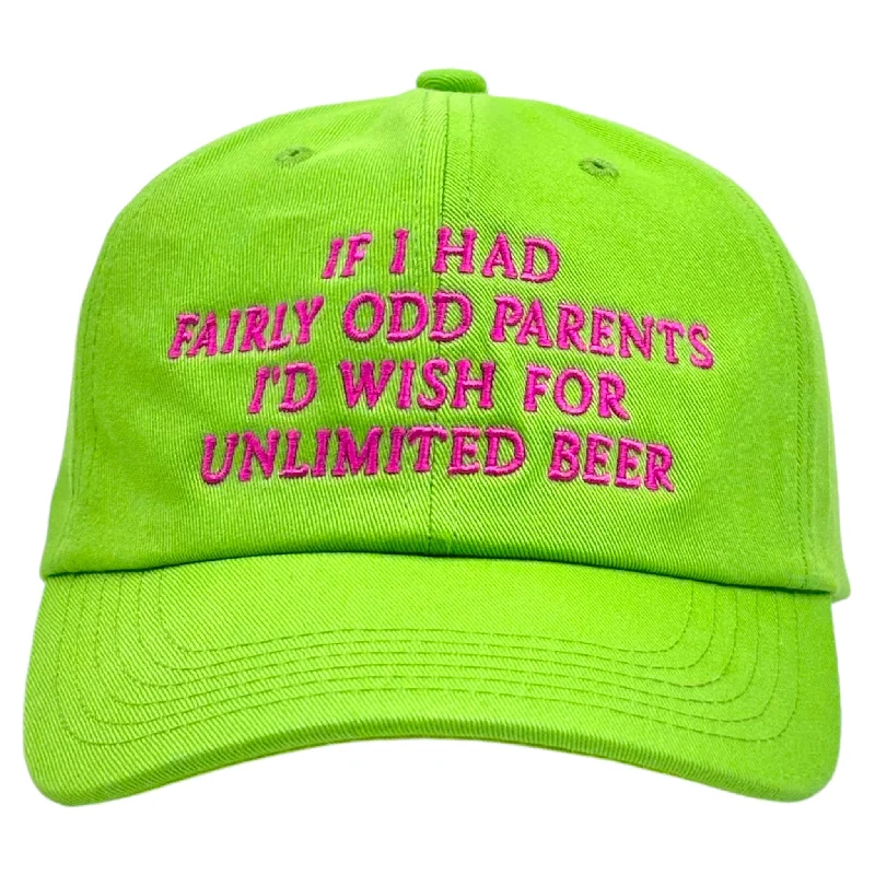 Beanies & headbands for every mood-If I Had Fairly Odd Parents Embroidered Hat