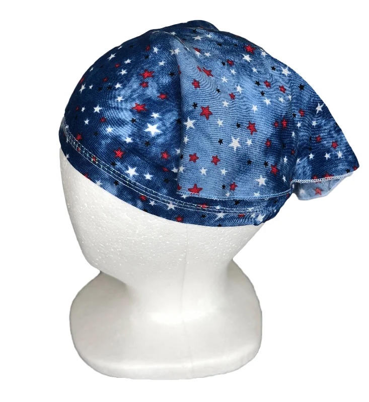 Beanies & headbands for business casual-Summer Cotton Bandana Hat for Girls