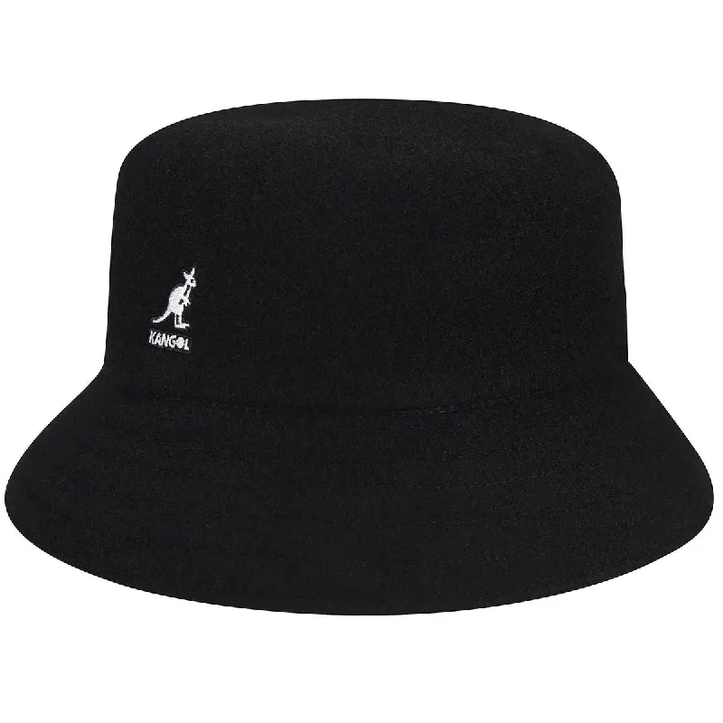 Wool hats for pet safety-Kangol Wool Lahinch Classic Wool Bucket Hat