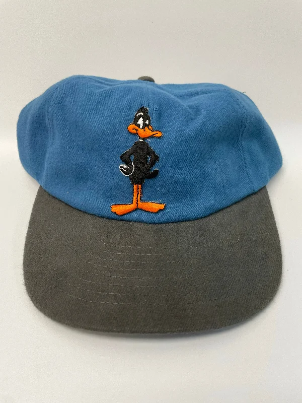 Beanies & headbands for yoga practice-Custom Donald Duck Vintage Patch Low Crown SnapBack Hat Cap Ready to ship