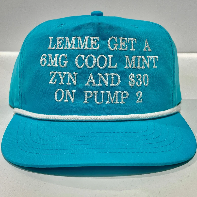 Beanies & headbands for outfit sets-Lemme Get A 6Mg Cool Mint Zyn and $30 On Pump 2