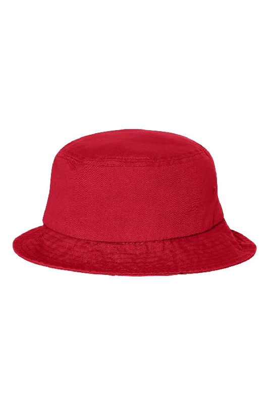 Bucket hats premium-Wool hats for pet escapades-Sportsman Mens Bucket Hat - Red