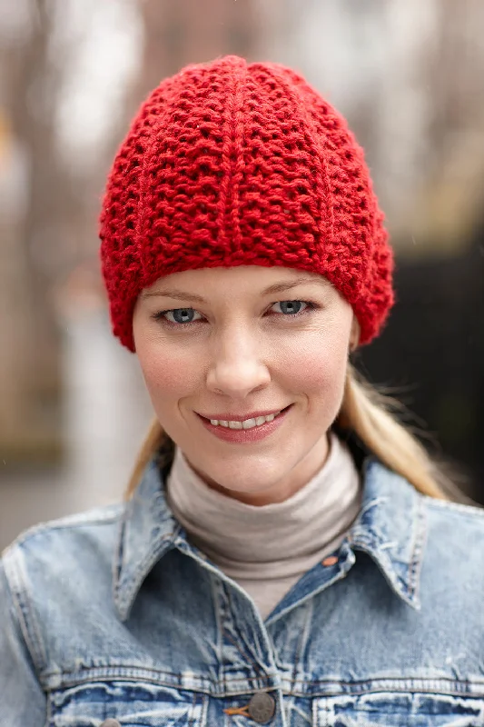 Beanies & headbands for funny phrases-Lively Hat Pattern (Knit)