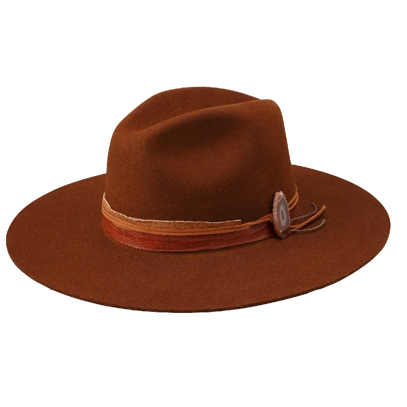 Wool hats for pet owners-Stetson Sedona Wool Wide Brim Western Hat