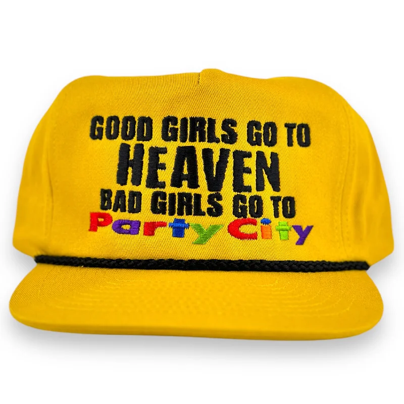 Beanies & headbands for bulk buys-GOOD GIRLS GO TO HEAVEN BAD GIRLS GO TO PARTY HAT