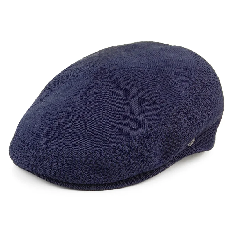 Beanies & headbands for party swag-Summer Flat Cap - Navy Blue