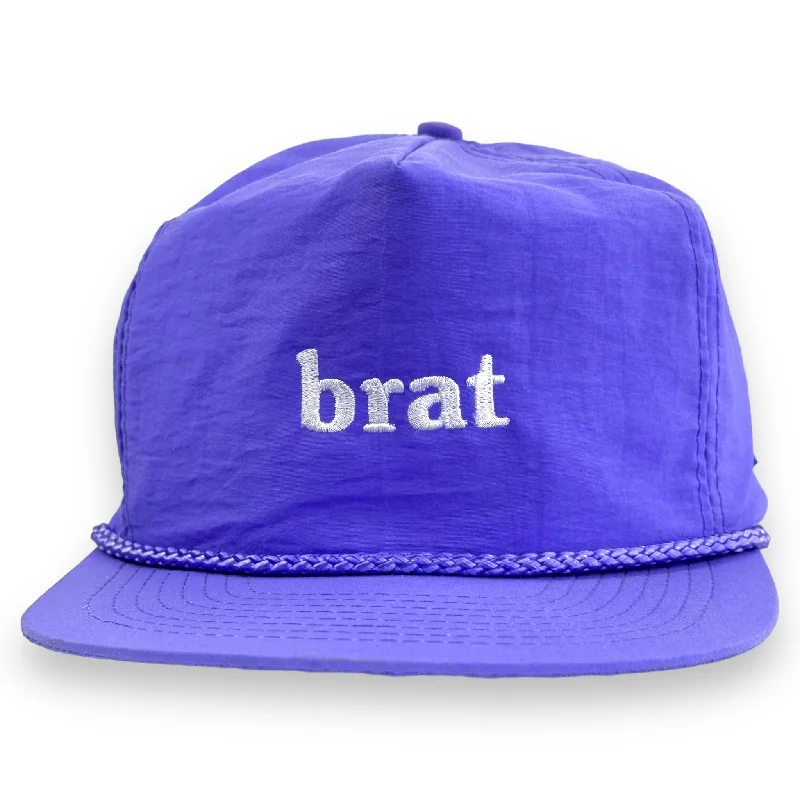 Beanies & headbands for old pairs-Brat Hat Custom Embroidery