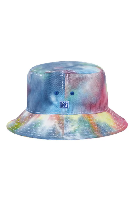 Bucket hats surprise pack-Wool hats for pet discovering-The Game Mens Tie-Dye Bucket Hat - Rainbow - Closeout