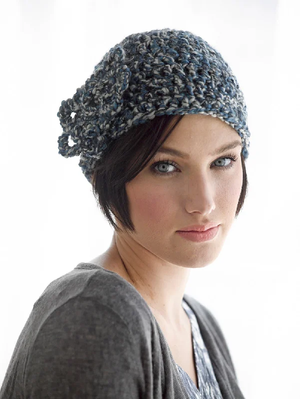 Beanies & headbands for roller rinks-Embellished Beanie (Crochet)