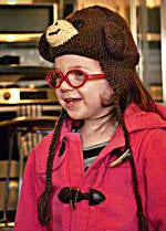 Beanies & headbands for crew looks-Toddler Monkey Hat Pattern (Knit)