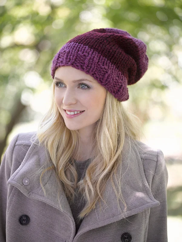 Beanies & headbands for island vibes-Dip Dye Hat Family Pattern (Knit) - Version 3