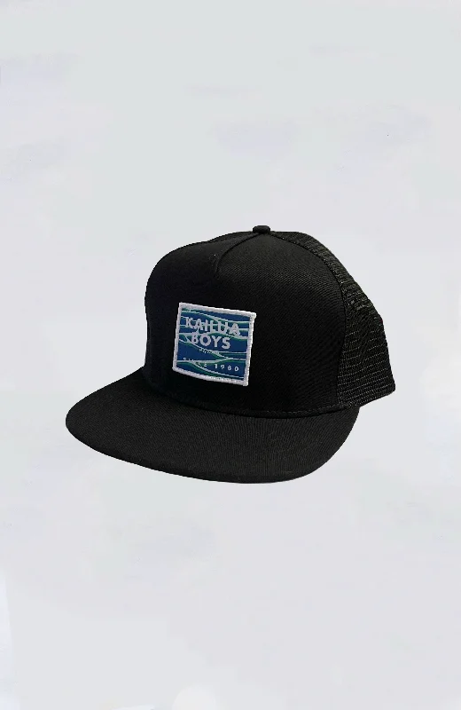 Beanies & headbands for handcrafted-Kailua Boys - KB Basic Fill Ocean Trucker Hat