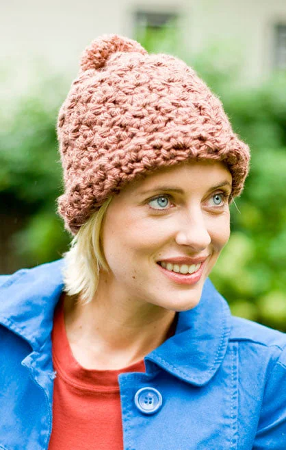 Beanies & headbands for date looks-Apple Pie Hat Pattern (Crochet) - Version 1