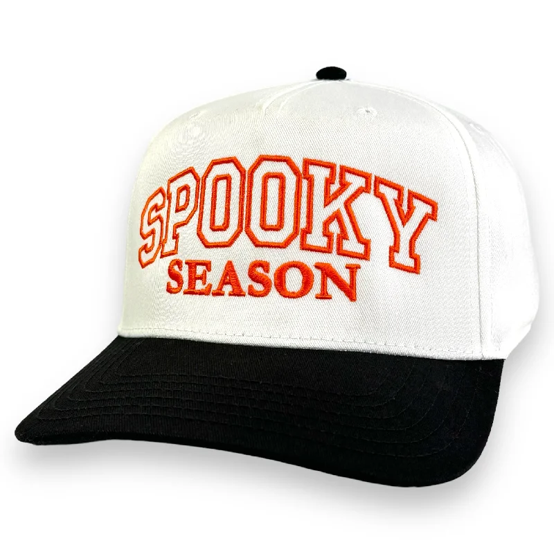 Beanies & headbands for twin sets-Spooky Season Hat Custom Embroidery