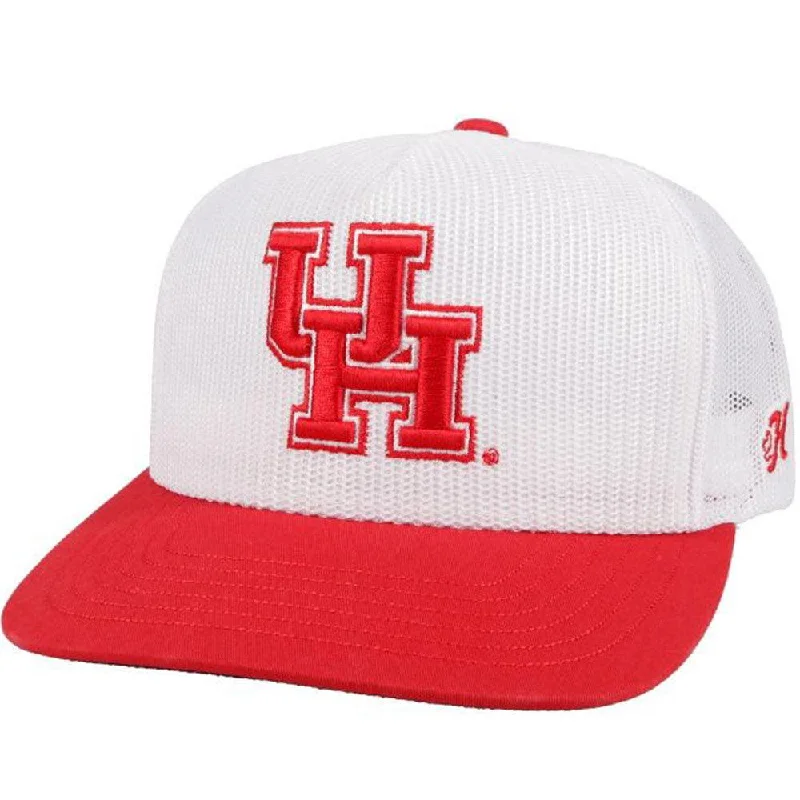 Beanies & headbands for each day-University of Houston White Hat