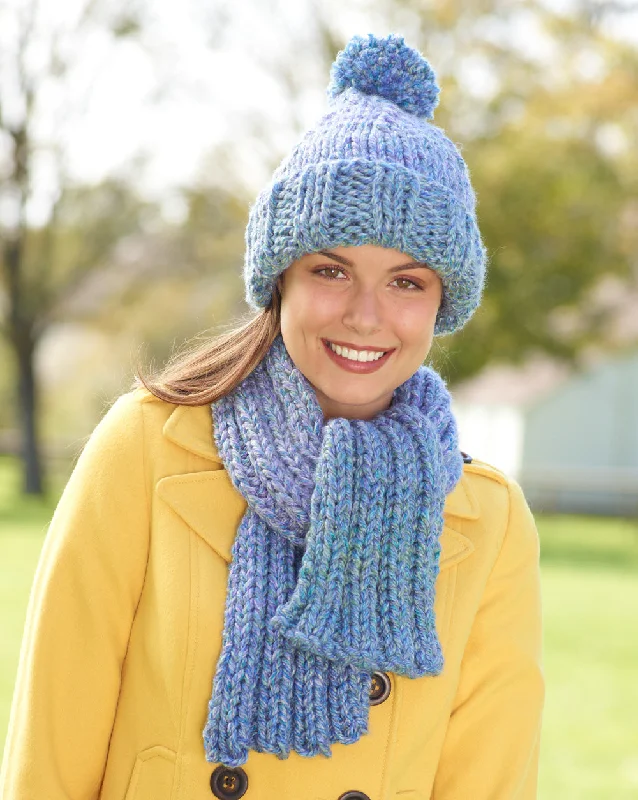 Beanies & headbands for trip packs-Hat And Scarf Set (Knit) - Version 3