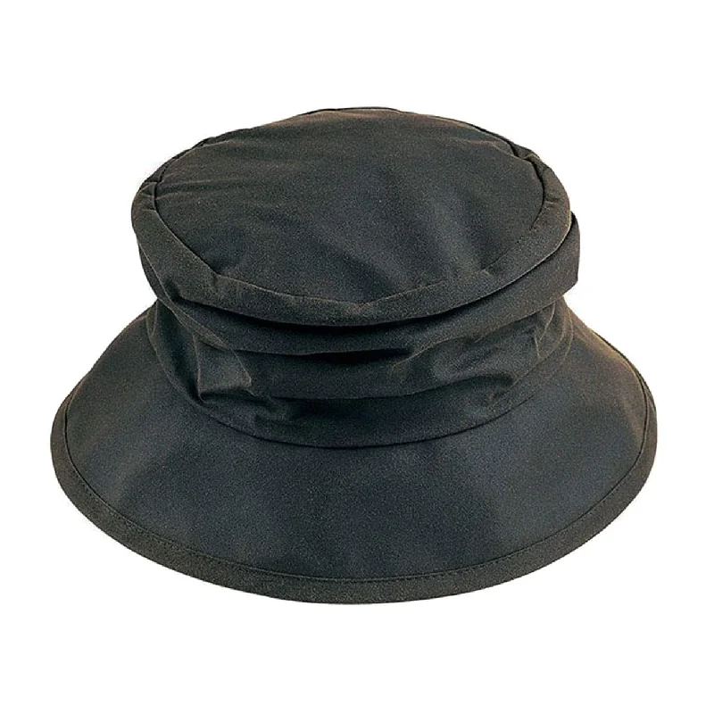 Womens Hats with sharp charm-Barbour Womens Wax Sports Hat Olive