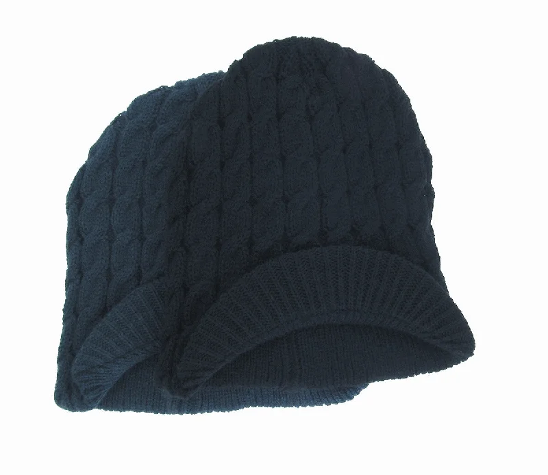 Beanies & headbands for dotted prints-Knit Hat - Tuki