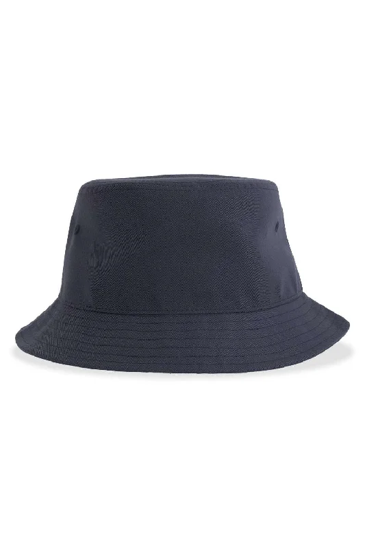 Bucket hats bulk discount-Wool hats for pet rows-Atlantis Headwear Mens Sustainable Bucket Hat - Navy Blue