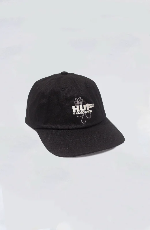 Beanies & headbands for design work-HUF - Island Flowers 6 Panel CV Hat