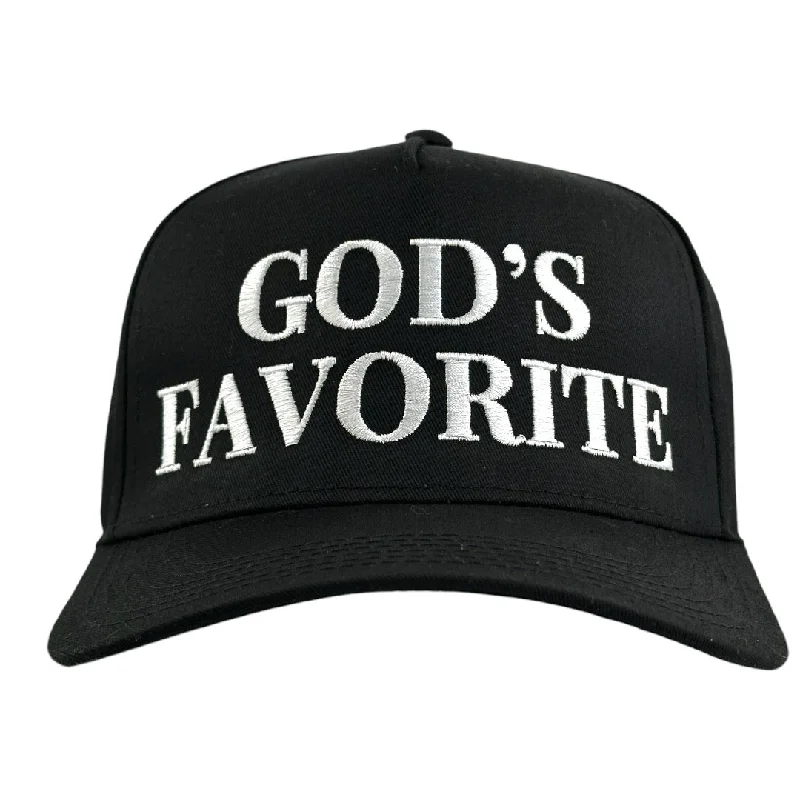 Beanies & headbands for good causes-GOD’S FAVORITE HAT CUSTOM EMBROIDERY