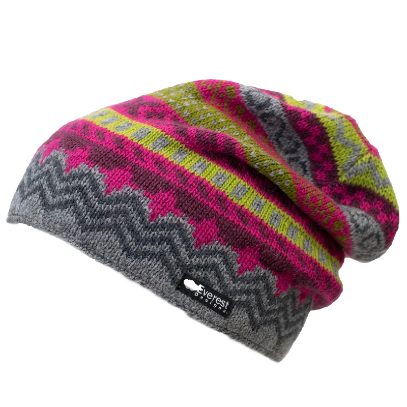 Beanies & headbands for warm insulation-Finjo Slouch