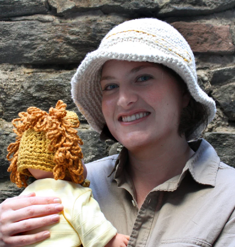 Beanies & headbands for alone days-Lion Tamer/Safari Hat (Crochet)