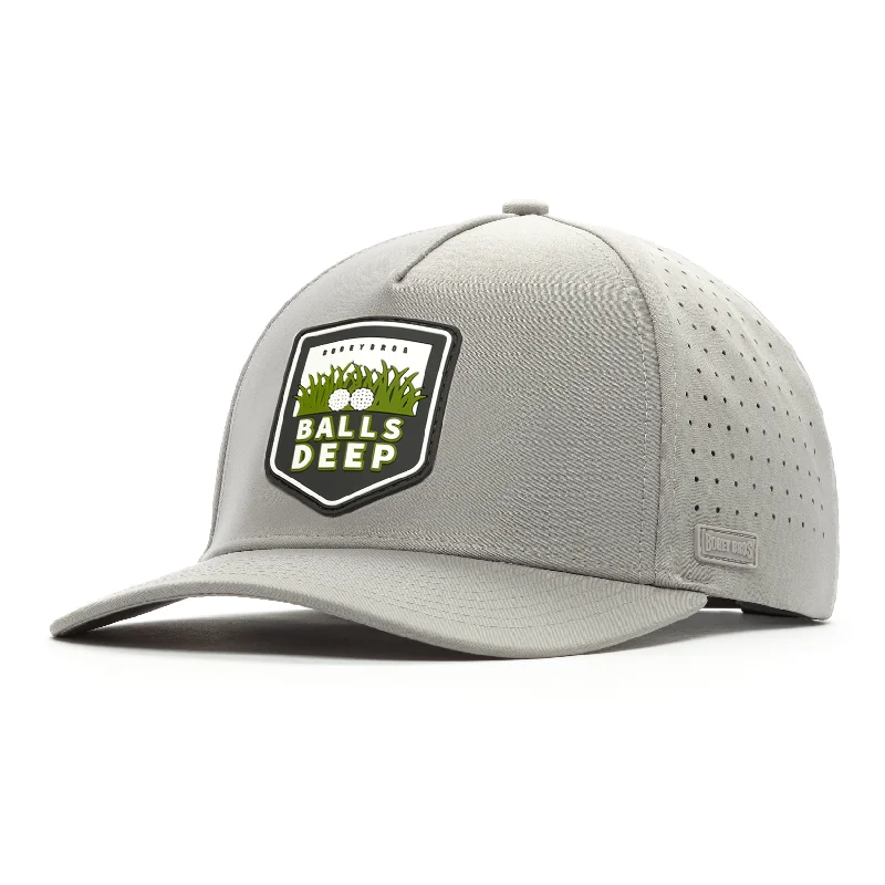 Beanies & headbands for special runs-Balls Deep - Performance Golf Hat - Snapback