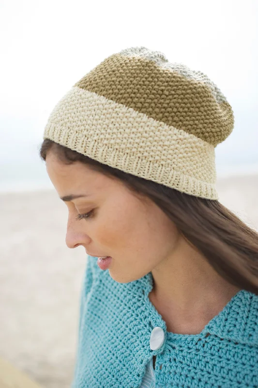 Beanies & headbands for all times-Seed Stitch Hat (Knit) - Version 3