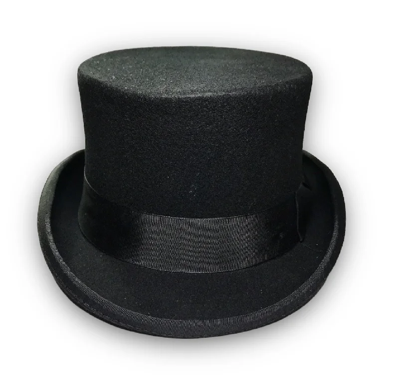 Wool hats for dinners-the FLAMEKEEPERS HAT CLUB BLACK TIE WOOL