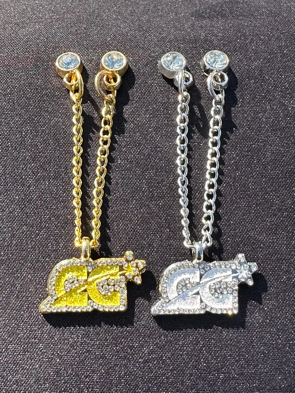 Beanies & headbands for cotton blends-NEW* 2PACK ICED OUT CAP CITY CHAIN W/ RHINESTONES (GOLD & SILVER) VERY LIMITED