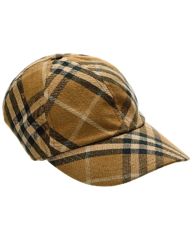 Baseball caps east coast-Baseball caps east coast-Baseball Caps with Block Prints-Burberry Check Baseball Cap