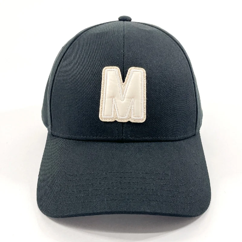 Baseball caps cap rack-Baseball caps cap rack-Baseball Caps for Evening Runs-Moncler Cotton Baseball Cap Unisex Black