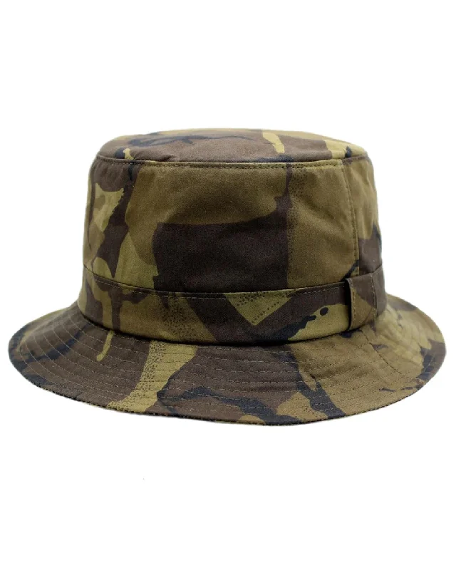 Beanies & headbands for all clothes-Heather Harland Camo Wax Bush Hat