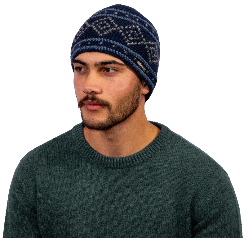 Beanies & headbands for striped looks-Black Diamond Beanie