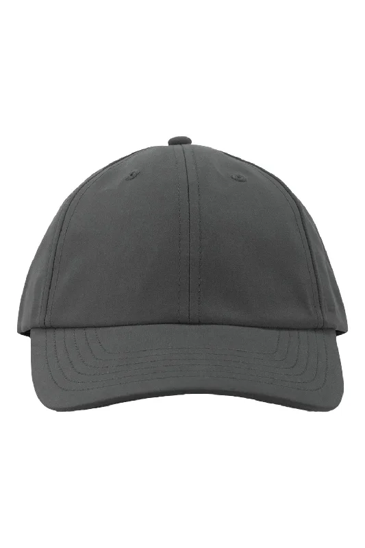 Mens hats with digital designs-Mens hats with flat edge-Valucap Mens Performance Microfiber Adjustable Hat - Grey