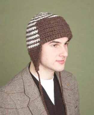 Beanies & headbands for winter holidays-Aarons Hat Trick 3 Pattern (Crochet)