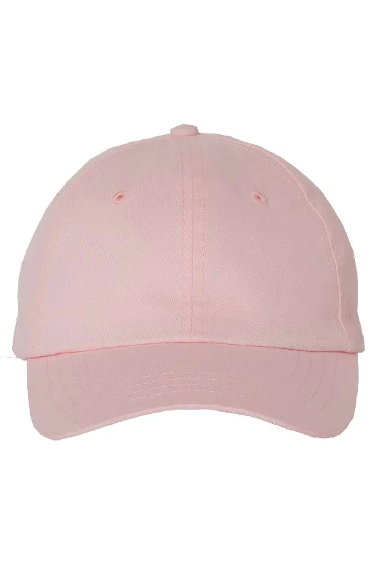 Mens hats for calm evenings-Mens hats with bucket shape-Valucap Mens Econ Adjustable Hat - Pink