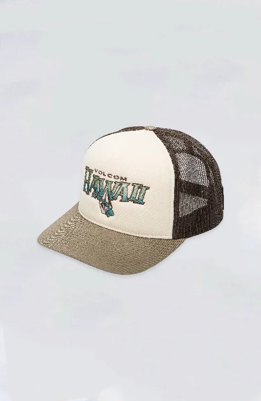 Beanies & headbands for dread styles-Volcom - Shapers Paradise Trucker Hat