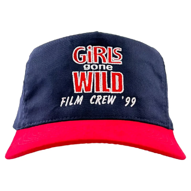 Beanies & headbands for thick bands-Girls Gone Wild Film Crew 1999 Cap Hat Custom Embroidered