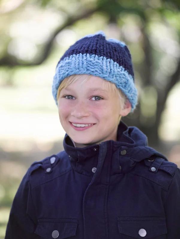 Beanies & headbands for rainy walks-Dip Dye Hat Family Pattern (Knit) - Version 2