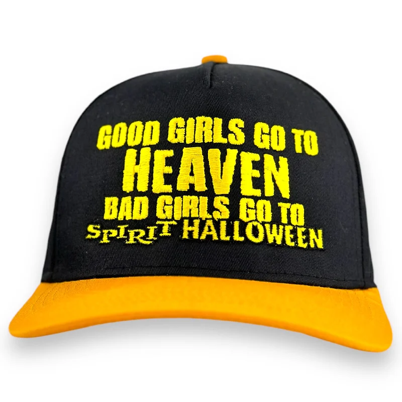 Beanies & headbands for sale racks-GOOD GIRLS GO TO HEAVEN BAD GIRLS GO TO SPIRIT HAT