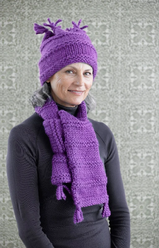 Beanies & headbands for every time-Easy Warmth Hat and Scarf (Knit)