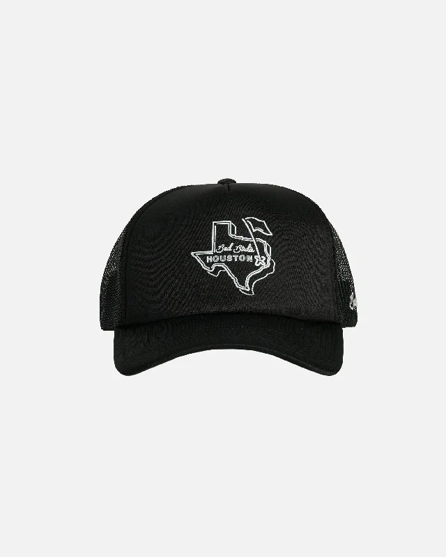 Beanies & headbands for all weather-Houston Trucker Hat