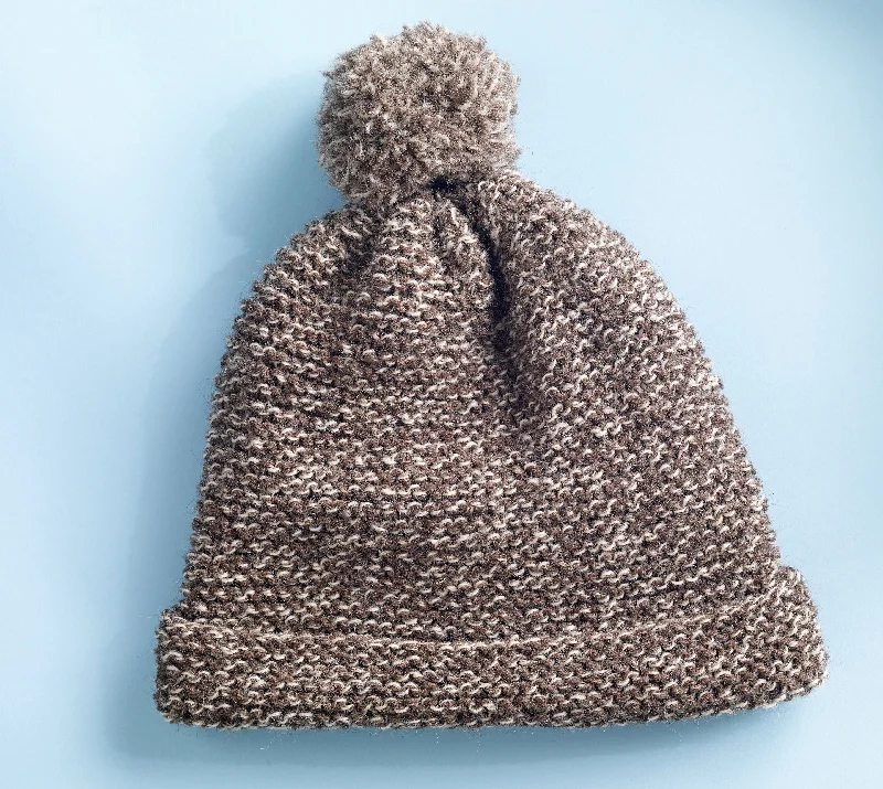 Beanies & headbands for fancy days-Schooner Hat Pattern (Knit)