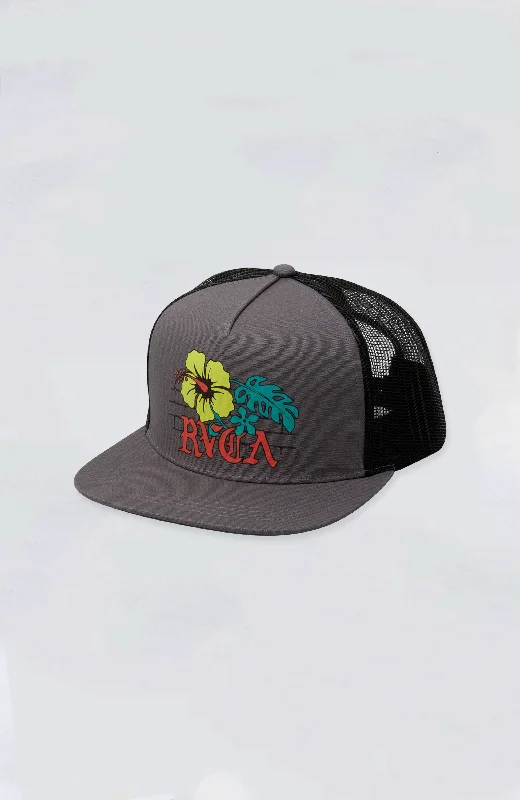 Beanies & headbands for every sport-RVCA - Floral Park Trucker Hat