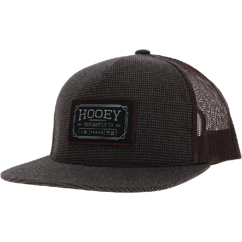 Beanies & headbands for hook fans-"Doc" Hat Grey /Brown